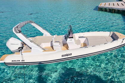 Verhuur RIB Salpa Soleil 26 Porto-Vecchio