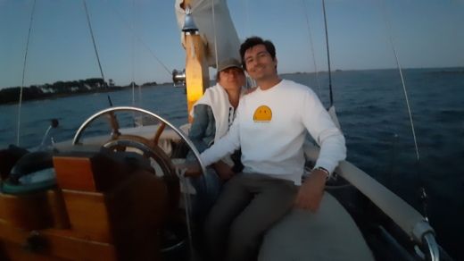 La Trinité-sur-Mer Sailboat Alcor Yacht classique alt tag text