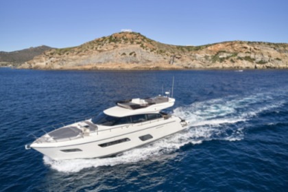 Charter Motor yacht Ferretti 550 Fly Athens
