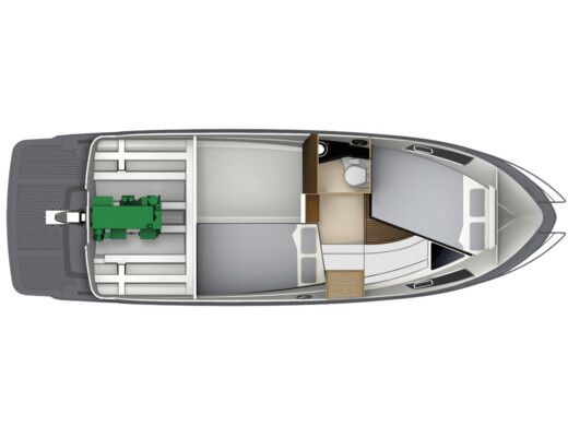 Motorboat Finnmarine Grandezza 28 oc Boat design plan