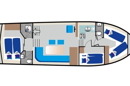 Miete Hausboot Shogun 38 Rechlin