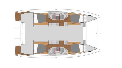 Catamaran Fountaine Pajot Astrea 42 Boat design plan