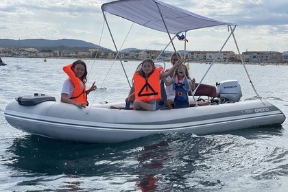 Charter Boat without licence  Grand Largue Silver Grimaud