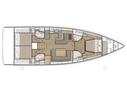 Charter Sailboat Beneteau Oceanis 51.1 Corfu