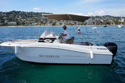 Miete Motorboot PACIFIC CRAFT sun cruiser 650 Golfe Juan