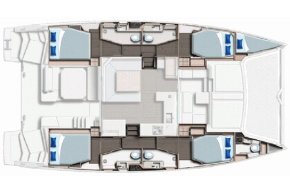 Location Catamaran  Moorings 4500L/10 Mahé