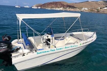 Hire Boat without licence  Thomas Boats Open Alexander 460 Santorini