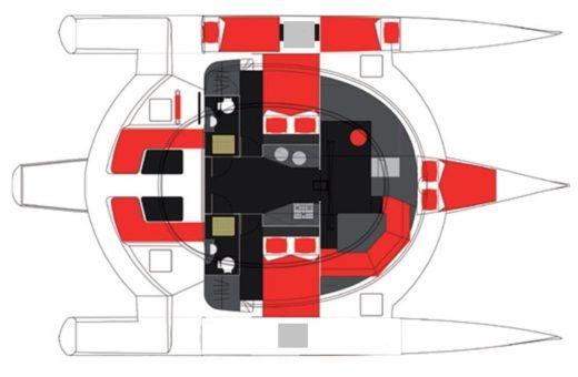 Catamaran NEEL Trimarans NEEL 45 Boat design plan