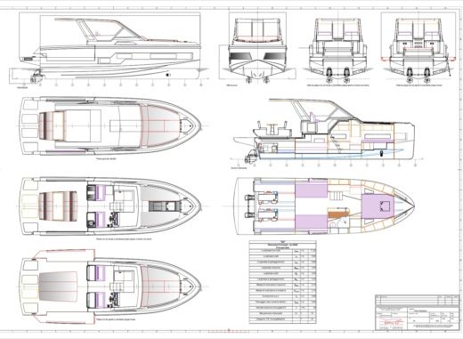 Motorboat Vi Yachts Vi Boat layout