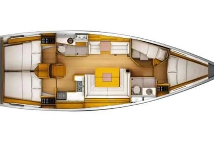 Aluguel Veleiro Jeanneau Sun Odyssey 449 (Amarre incluido) Ibiza