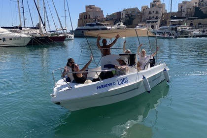 Noleggio Barca senza patente  Tancredi Blu Max 19 Pro Castellammare del Golfo