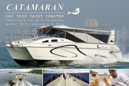 Rental Motorboat Highspeed Catamaran 45ft Pattaya