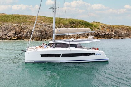 Miete Katamaran Fountaine Pajot Fountaine Pajot New 41 Quatuor 3 Saint-Raphaël