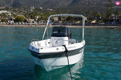 Charter Boat without licence  Poseidon Blu Water 170 Malia, Crete