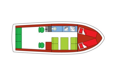 Verhuur Motorboot Palan 800 Woubrugge