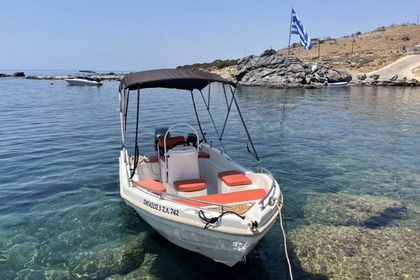 Rental Boat without license  Nireus 455 Rhodes