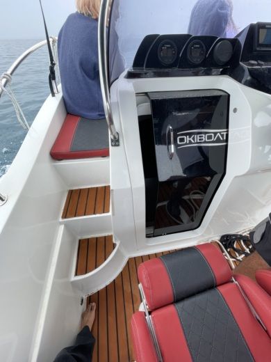 Zadar Motorboat Okiboats Barracuda 545 alt tag text