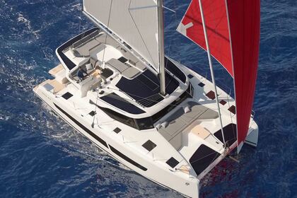 Verhuur Catamaran Fountaine Pajot Fountaine Pajot FP 44 Quatuor ELECTRIC - 4 + 1 cab Trogir