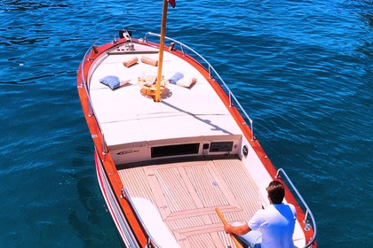 Alquiler Lancha de simone mare 7,20 gozzo Positano