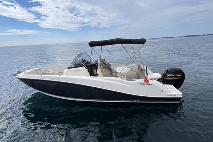 Miete Motorboot Quicksilver Activ 675 Open Cannes