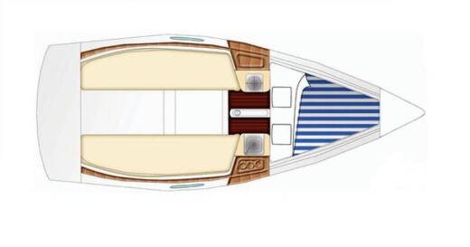 Sailboat Beneteau First 211 Boat layout