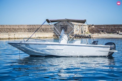 Hire Boat without licence  Kreta Mare 550 no licence needed boat Chania Old Port