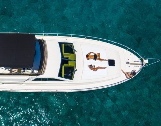 Corfu Motorboat Vanquish Vanquish 43 alt tag text