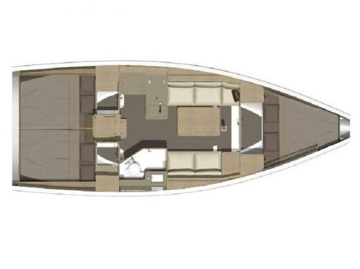 Sailboat DUFOUR 350 GL Boat design plan