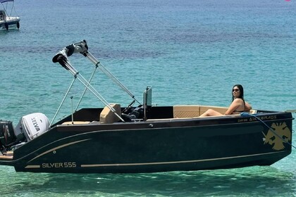 Charter Motorboat Remus Silver line 555 Agios Nikolaos