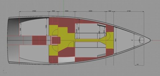Sailboat Northman Yachts MAXUS35 Plan du bateau