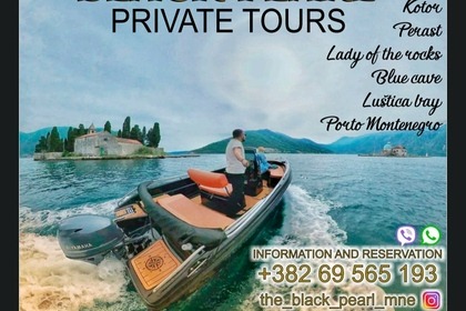 Rental Motorboat Black Pearl Poseidon Perast