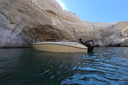 Hyra båt Båt utan licens  Isatek Cobra 495 Luxury Edition Hamnen i Milos, Milos