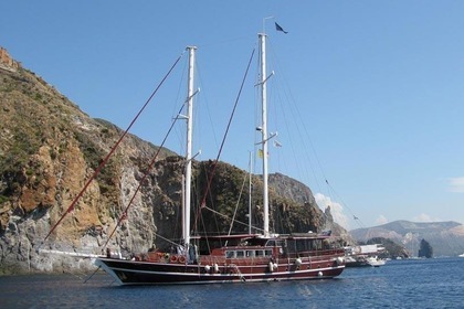 Location Goélette Caicco 24 mt Capo d'Orlando