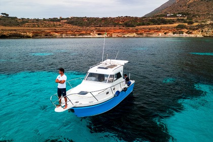 Charter Motorboat Zaniboni mixer 28 Favignana