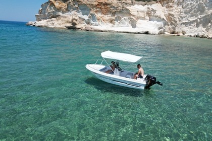 Rental Boat without license  Nikita 450 Milos