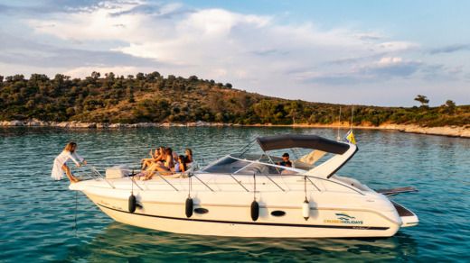 Motorboat Cranchi Zaffiro 34 boat plan