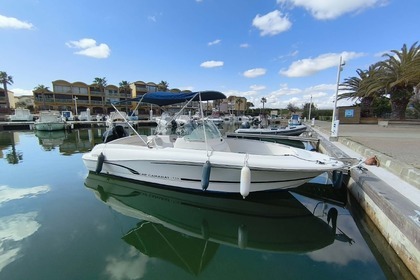 Verhuur Motorboot Jeanneau Cap Camarat 715 Gruissan