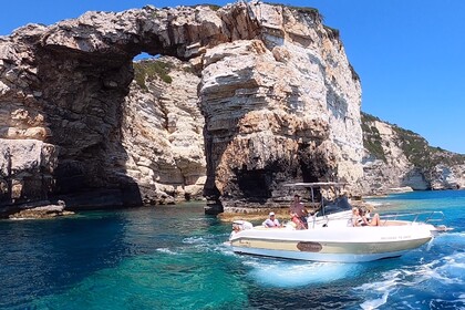 Rental Motorboat BLU & BLU Prince 26'' Parga