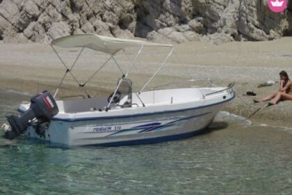 Rental Motorboat Poseidon 510 Corfu