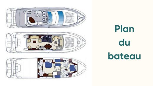 Motor Yacht Marquis 69 Boat design plan