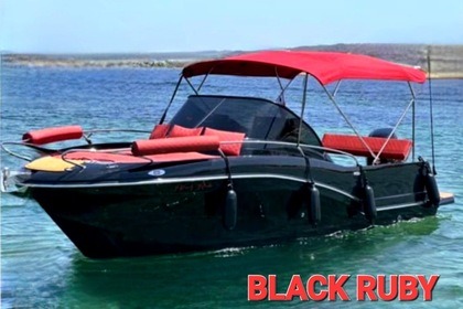 Alquiler Lancha Black boat Black RUBY Ibiza