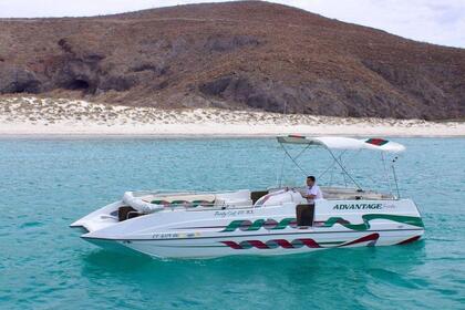 Charter Motorboat Advantage 28 party cat xl La Paz