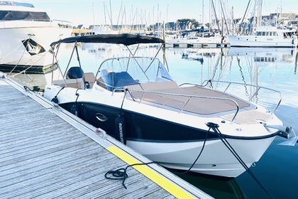 Aluguel Lancha Quicksilver Activ 755 Sundeck Quiberon