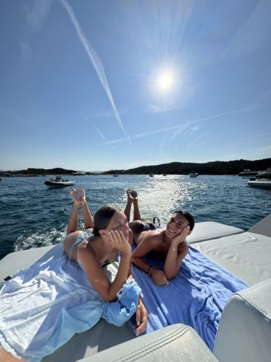 Porto Vecchio Motorboat Fjord 44 OPEN alt tag text