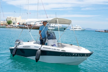 Rental Boat without license  Poseidon 150cc Kos