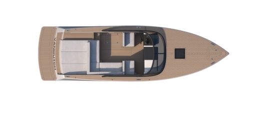 Motorboat Vandutch Marine 32 Boat layout