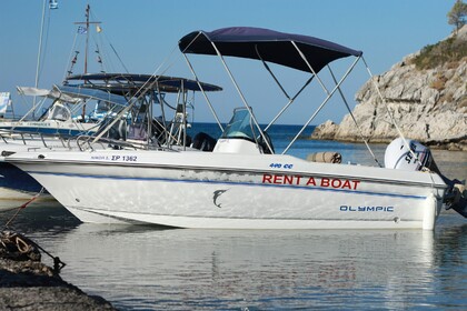 Hire Boat without licence  Olympic 490cc Rhodes