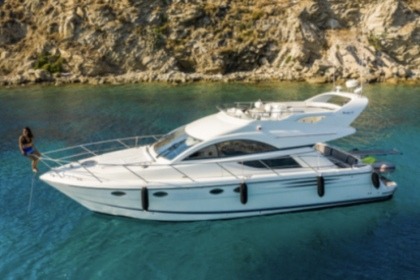 Miete Motorboot Fairline Fairline 43 Flybridge Mykonos