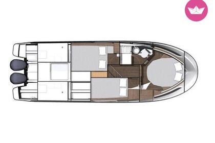 Location Bateau à moteur Jeanneau Merry Fisher 1095 Jolly Harbour