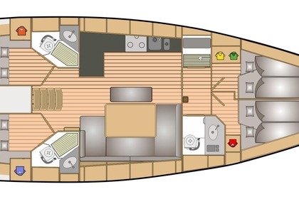 Miete Segelboot BAVARIA 46 CRUISER Lefkada